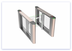 Speed gate turnstile